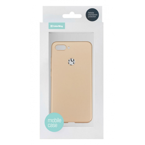 Чехол ColorWay PC для Xiaomi Mi 8 Lite (CW-CPLXMI8L-GD) Gold купить в Украине: Киев, Днепр, Харьков, Одесса  | Низкая цена, отзывы, характеристики от TELEMART фото