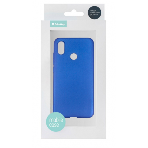 Чехол ColorWay PC для Xiaomi Mi 8 (CW-CPLXMI8-BU) Blue купить в Украине: Киев, Днепр, Харьков, Одесса  | Низкая цена, отзывы, характеристики от TELEMART фото