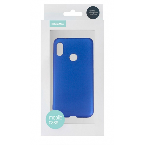 Чехол ColorWay PC для Xiaomi Mi A2 (CW-CPLXA2-BU) Blue купить в Украине: Киев, Днепр, Харьков, Одесса  | Низкая цена, отзывы, характеристики от TELEMART фото