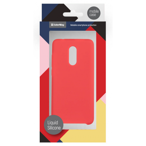 Чохол ColorWay Liquid Silicone для Xiaomi Redmi 5 (CW-CLSXR5-RD) Red купити в Україні: Київ, Львів, Хмельницький, Тернопіль, Івано-Франківськ | Низька ціна, відгуки, характеристики від TELEMART фото