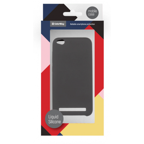 Чохол ColorWay Liquid Silicone для Xiaomi Redmi 5A (CW-CLSXR5A-BK) Black купити в Україні: Київ, Львів, Хмельницький, Тернопіль, Івано-Франківськ | Низька ціна, відгуки, характеристики від TELEMART фото
