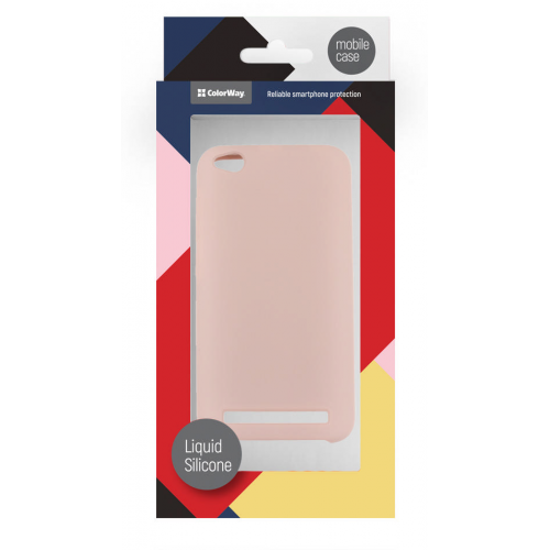 Чохол ColorWay Liquid Silicone для Xiaomi Redmi 5A (CW-CLSXR5A-PP) Pink купити в Україні: Київ, Львів, Хмельницький, Тернопіль, Івано-Франківськ | Низька ціна, відгуки, характеристики від TELEMART фото