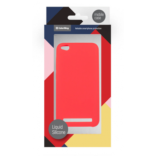 Чохол ColorWay Liquid Silicone для Xiaomi Redmi 5A (CW-CLSXR5A-RD) Red купити в Україні: Київ, Львів, Хмельницький, Тернопіль, Івано-Франківськ | Низька ціна, відгуки, характеристики від TELEMART фото