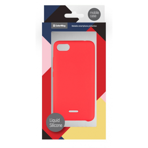 Купить Чехол ColorWay Liquid Silicone для Xiaomi Redmi 6A (CW-CLSXR6A-RD) Red - цена в Харькове, Киеве, Днепре, Одессе
в интернет-магазине Telemart фото