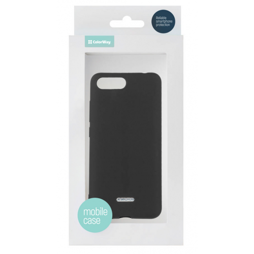 Чохол ColorWay TPU для Xiaomi Redmi 6A (CW-CTMXR6A-BK) Black купити в Україні: Київ, Львів, Хмельницький, Тернопіль, Івано-Франківськ | Низька ціна, відгуки, характеристики від TELEMART фото