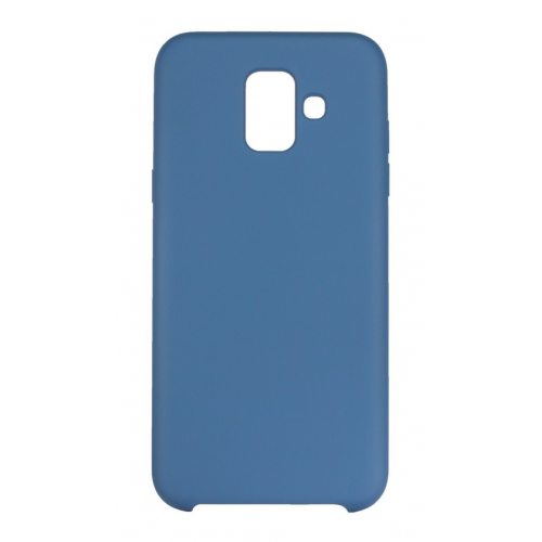 Чохол ColorWay Liquid Silicone для Samsung A600 (CW-CLSSGA600-DB) Blue купити в Україні | Telemart фото