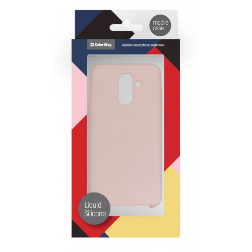 Чохол ColorWay Liquid Silicone для Samsung A605 (CW-CLSSGA605-PP) Pink купити в Україні: Київ, Львів, Хмельницький, Тернопіль, Івано-Франківськ | Низька ціна, відгуки, характеристики від TELEMART фото