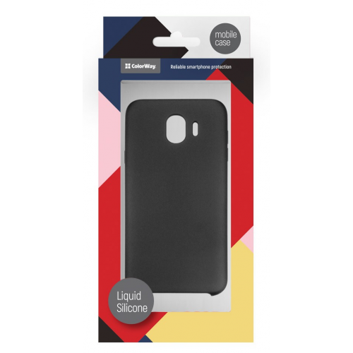 Чохол ColorWay Liquid Silicone для Samsung J400 (CW-CLSSGJ400-BK) Black купити в Україні: Київ, Львів, Хмельницький, Тернопіль, Івано-Франківськ | Низька ціна, відгуки, характеристики від TELEMART фото