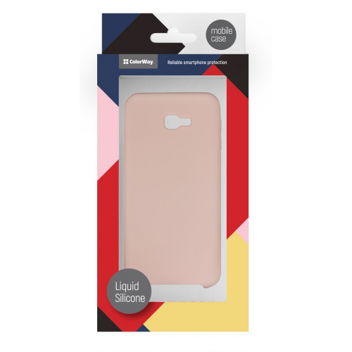 Чохол ColorWay Liquid Silicone для Samsung J4 plus (J415) (CW-CLSSGJ415F-PS) Pink Sand купити в Україні | Telemart фото