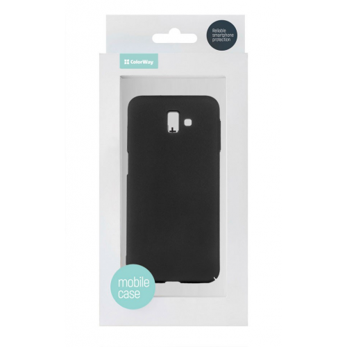 Чехол ColorWay PC для Samsung J6 plus (J610) (CW-CPLSGJ610F-BK) Black купить в Украине | Telemart фото