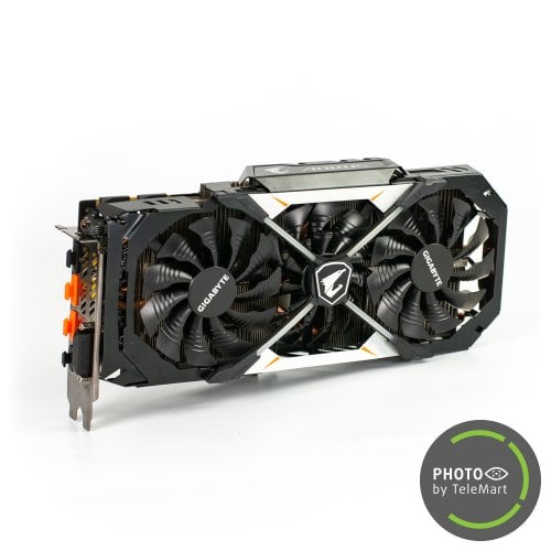 Продати Відеокарта Gigabyte GeForce GTX 1070 AORUS 8192MB (GV-N1070AORUS-8GD) Seller Recertified за Trade-In у інтернет-магазині Телемарт - Київ, Дніпро, Україна фото