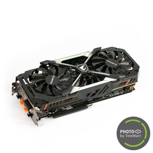 Продати Відеокарта Gigabyte GeForce GTX 1070 AORUS 8192MB (GV-N1070AORUS-8GD) Seller Recertified за Trade-In у інтернет-магазині Телемарт - Київ, Дніпро, Україна фото