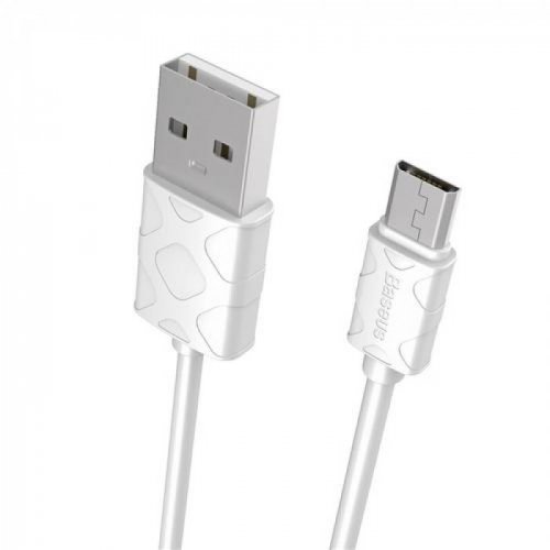 Купить Кабель Baseus Yaven Micro USB 2.1A 1m (CAMUN-02) White - цена в Харькове, Киеве, Днепре, Одессе
в интернет-магазине Telemart фото