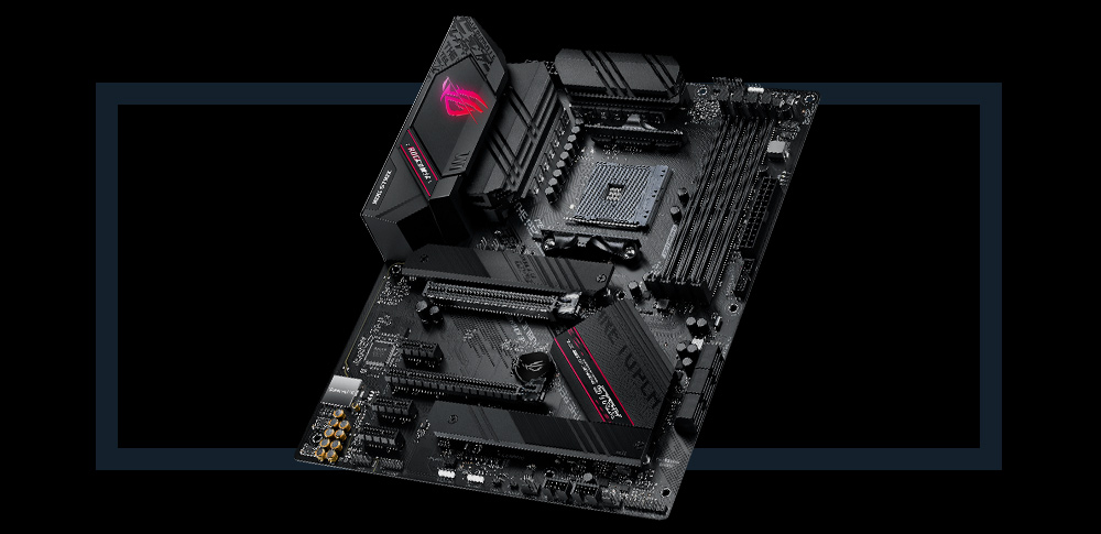Дизайн ROG Strix B550-F Gaming