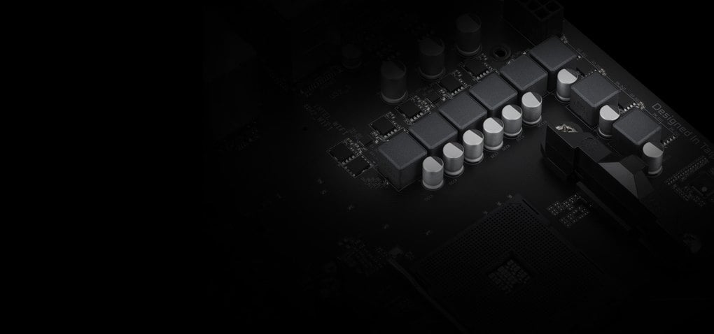 Цифрове живлення 5+3 фази з MOSFET Low RDS(on)