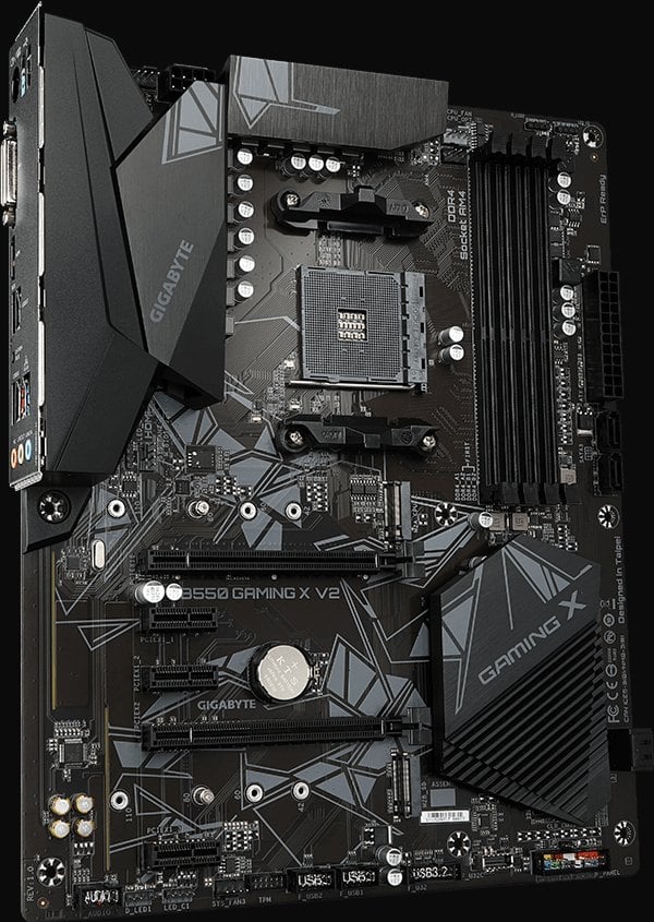 Ігрова материнська плата ATX на AMD B550 для Ryzen на сокеті AM4