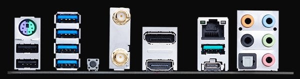 Сталева панель I/O