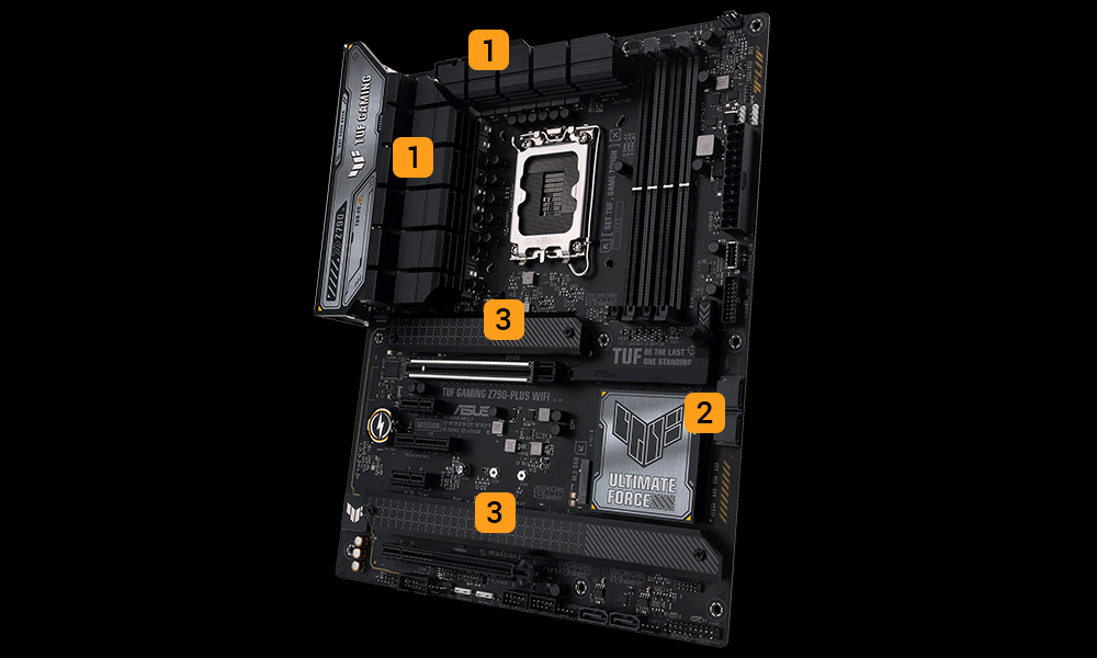 Охолодження TUF Gaming Z790-Plus WiFi