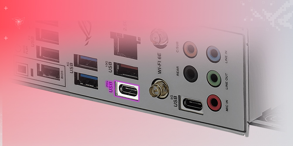 Порт USB 3.2 Gen 2x2 Type-C