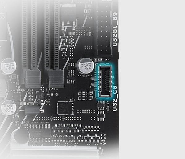 USB Type-C спереду