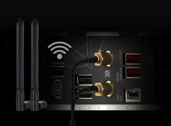 Wi-Fi 6E + Bluetooth 5.3