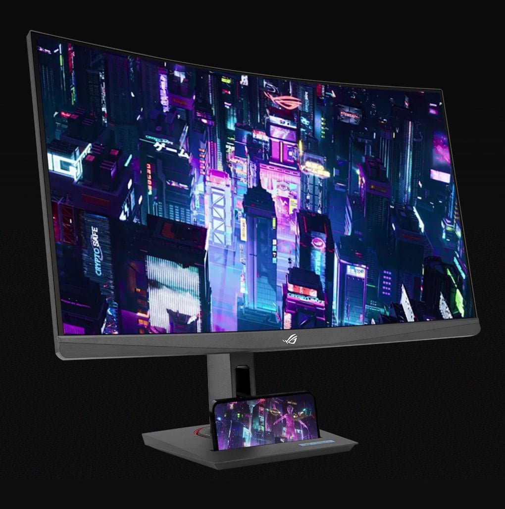 Вигнутий ігровий монітор 27" з USB Type-C