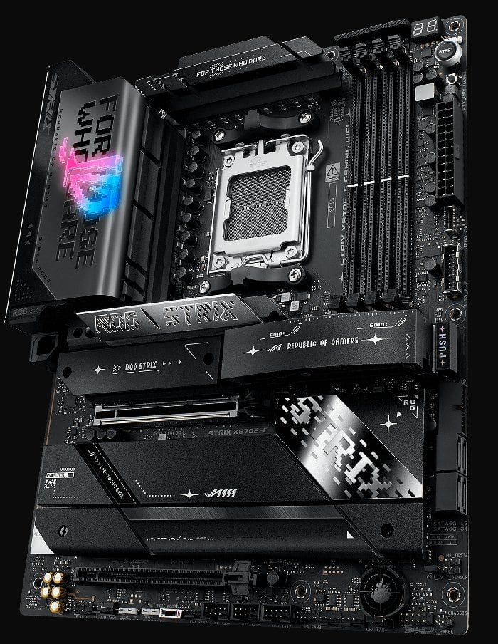 Материнська плата ATX · AMD AM5 · X870E