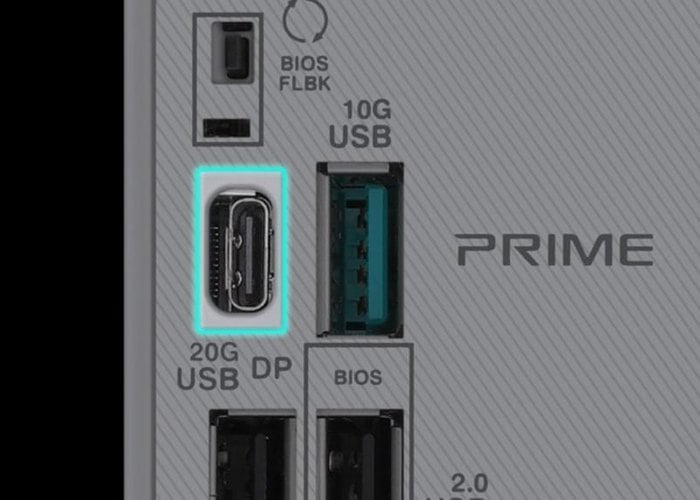 USB Type-C 20 Гбіт/с з DisplayPort