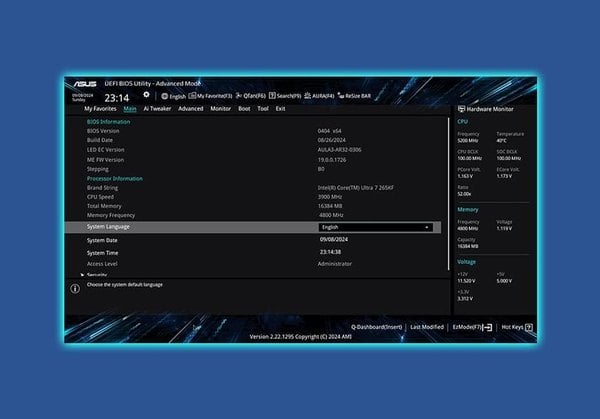 UEFI BIOS