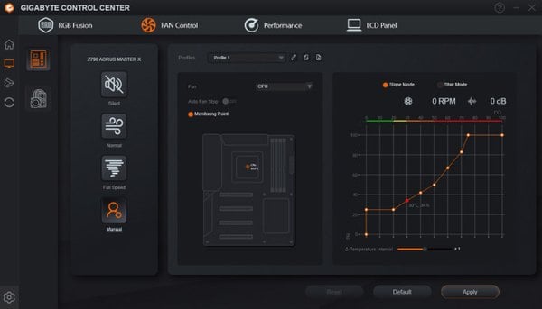 GIGABYTE Control Center