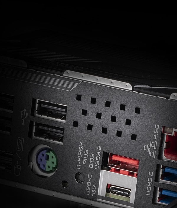 Перфорований кожух I/O