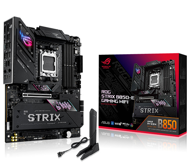 ROG Strix B850-E Gaming WiFi — материнська плата