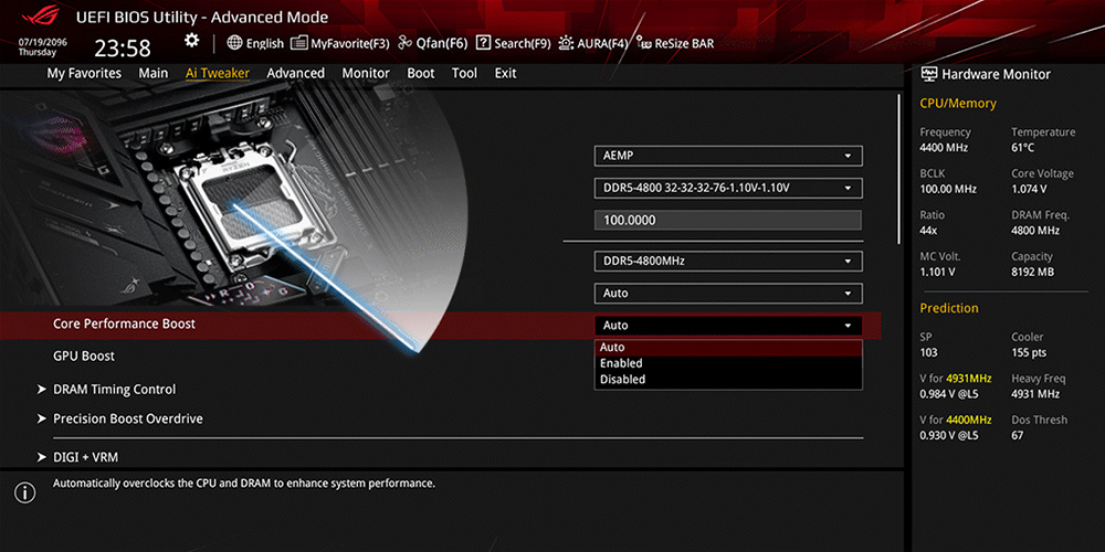 AI Overclocking