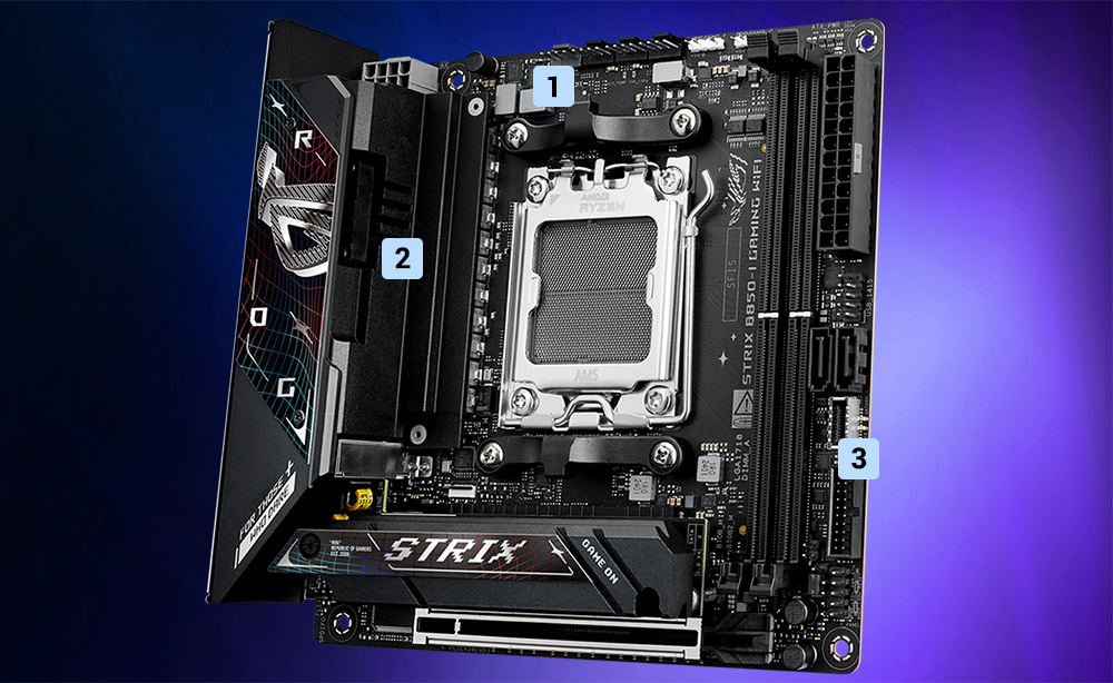 Система живлення ROG Strix B850-I Gaming WiFi