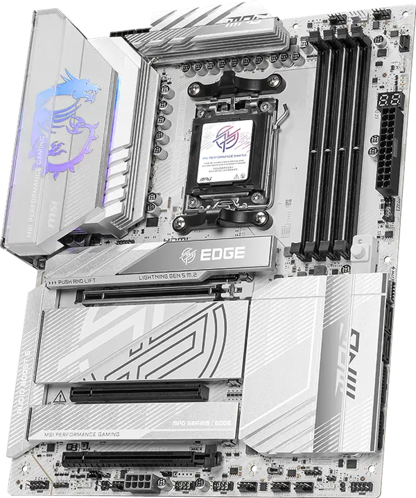 Біла флагманська основа для Ryzen на AM5