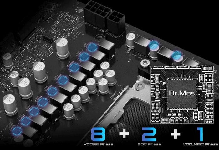 8+2+1 фаз на Dr.MOS