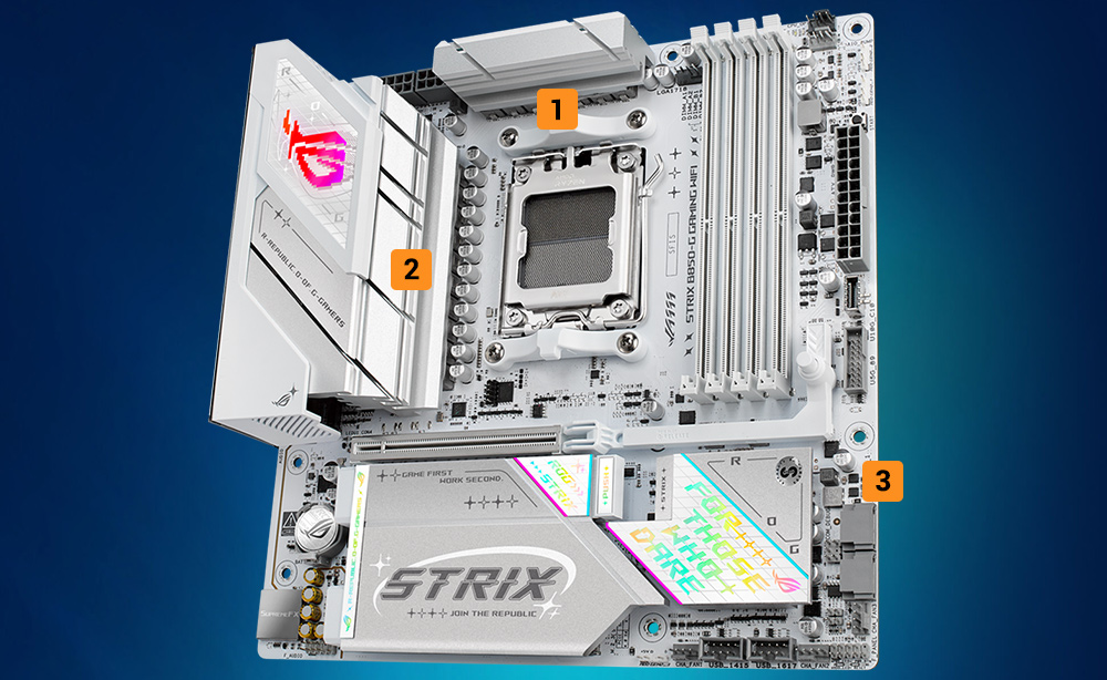 Система живлення ROG Strix B850-G Gaming WiFi