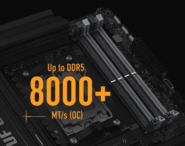 До 8000+ MT/s у розгоні