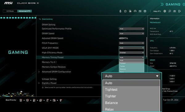 High-Efficiency Mode
