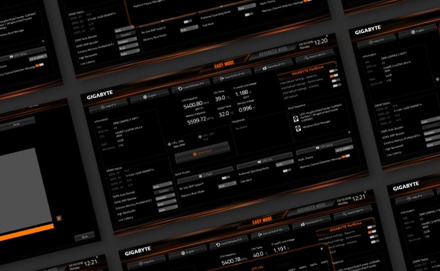 UC BIOS і GIGABYTE Control Center