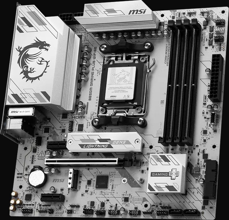 Компактна mATX-плата для AMD Ryzen™ на AM5