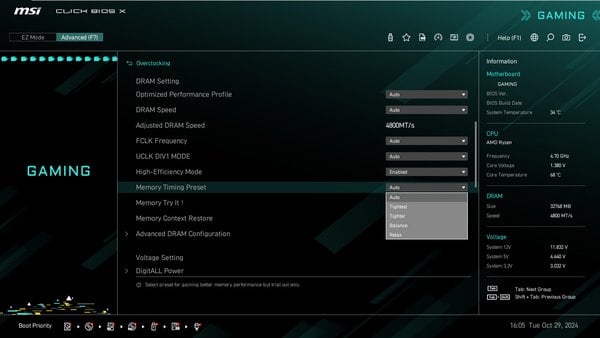 High-Efficiency Mode