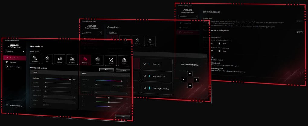 DisplayWidget Center