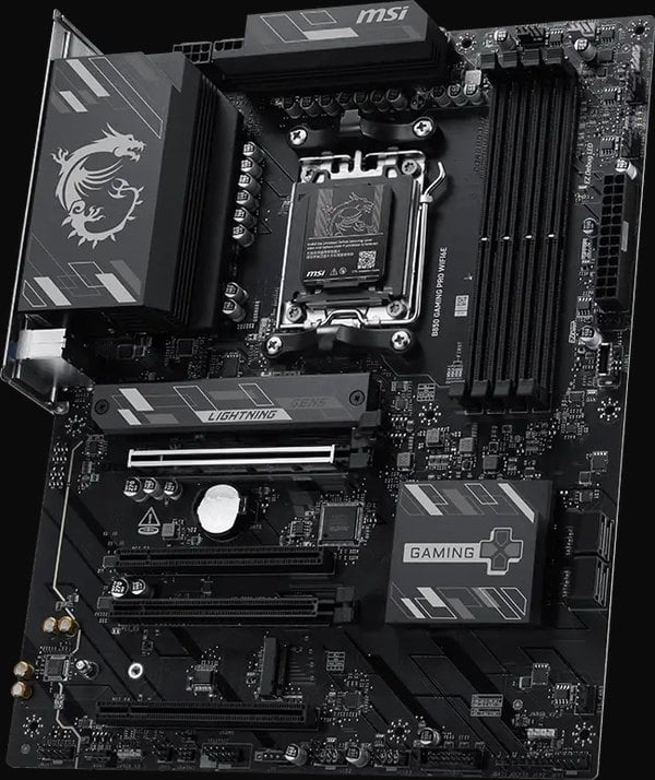Плата ATX на AMD B850 для Ryzen на AM5
