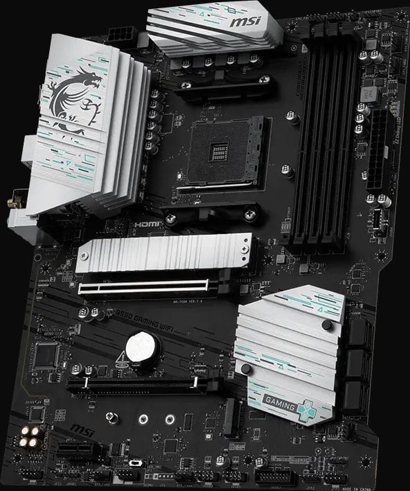 Ігрова плата на AMD B550 з Wi-Fi
