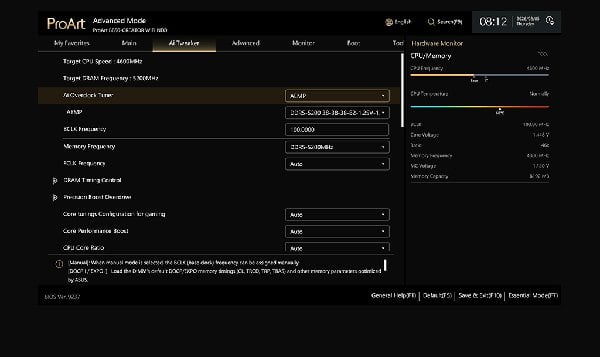 ASUS Enhanced Memory Profile (AEMP)