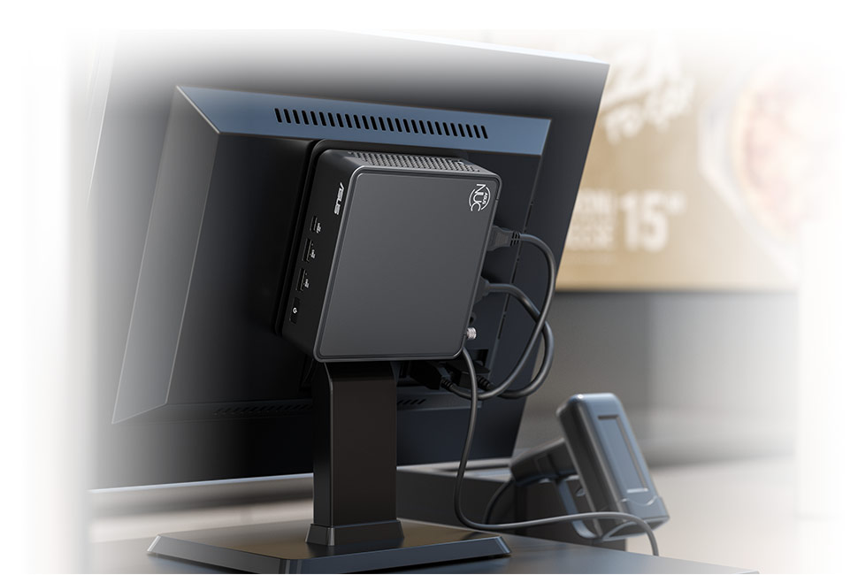 ASUS NUC 15 Pro з кріпленням за монітором