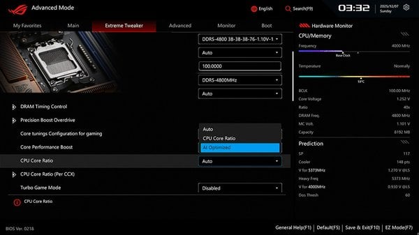 AI Overclocking