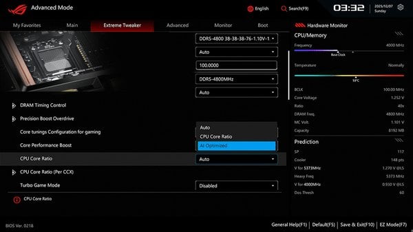 AI Overclocking