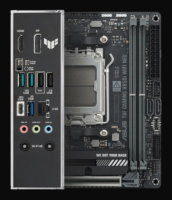 Повноцінна плата у форматі Mini-ITX